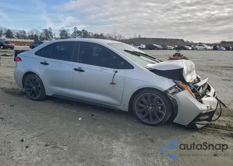 2021 Toyota Corolla Se from USA, damaged, VIN 5YFS4MCE8MP072622